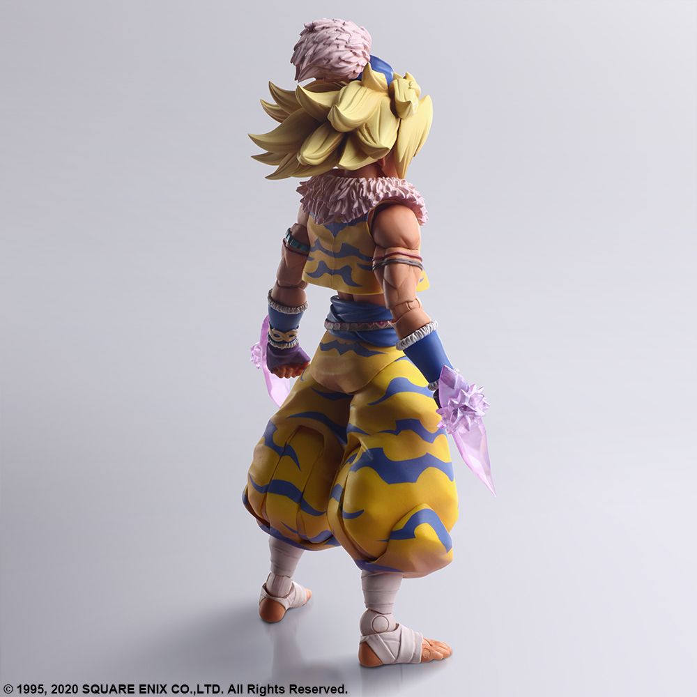*DAMAGED BOX* TRIALS OF MANA BRING ARTS ACTION FIGURE KEVIN & CHARLOTTE