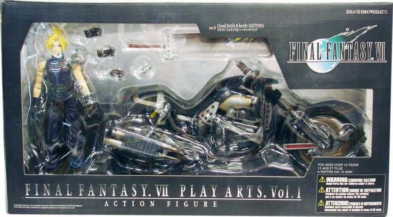 FINAL FANTASY VII CLOUD STRIFE & HARDY DAYTONA PLAY ARTS