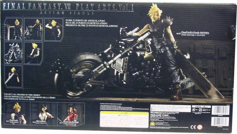 FINAL FANTASY VII CLOUD STRIFE & HARDY DAYTONA PLAY ARTS