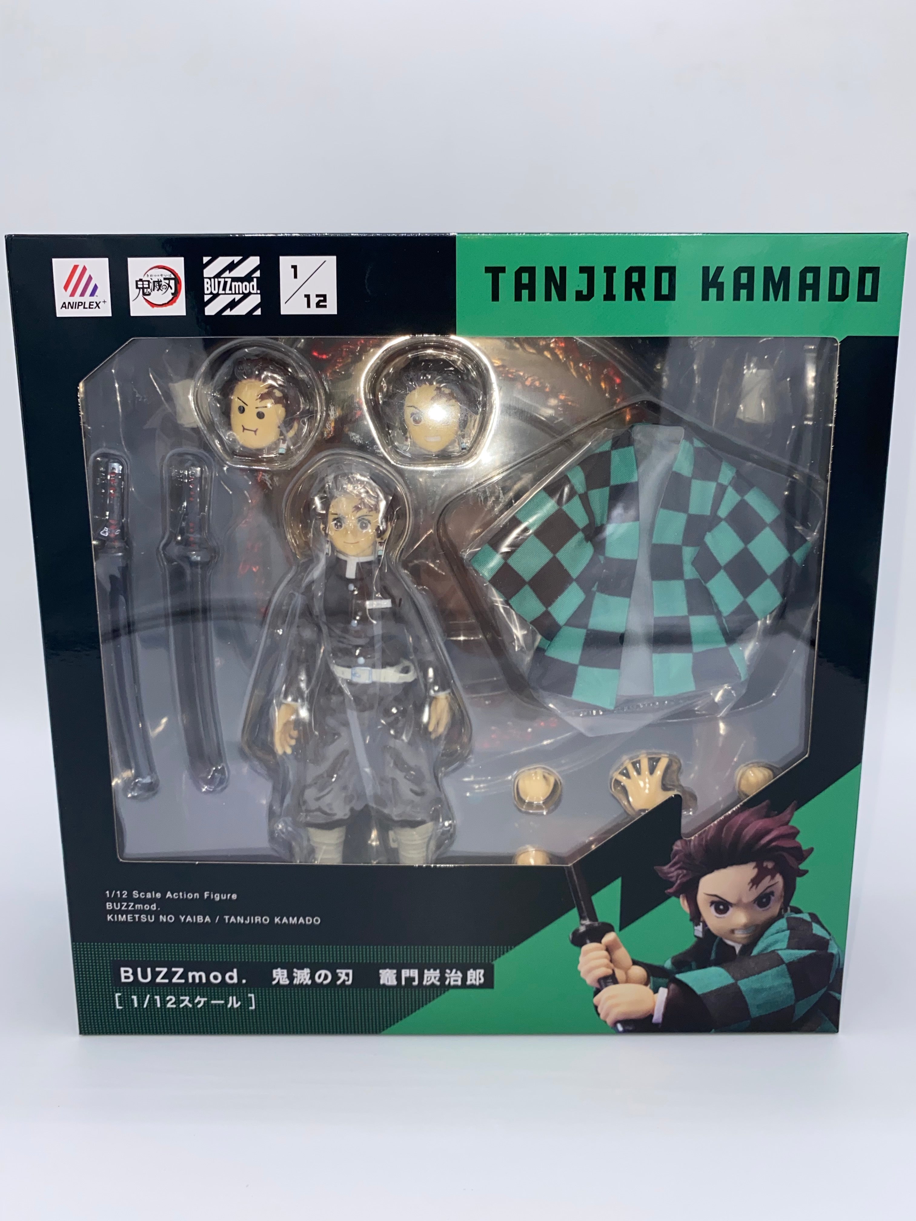 DEMON SLAYER TANJIRO KAMADO 1/12 ACTION FIGURE BUZZMODE