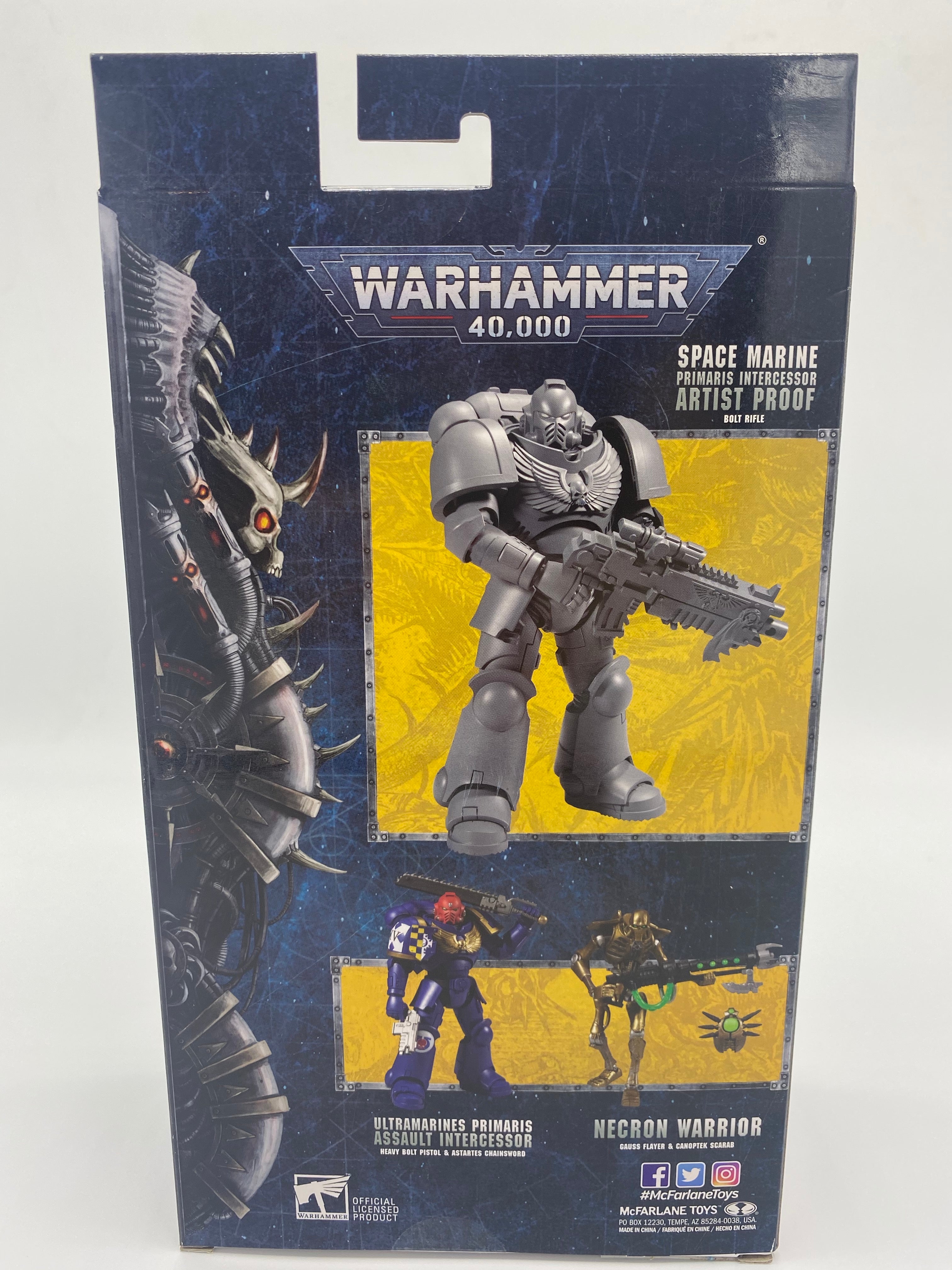 Macfarlane Toys WARHAMMER 40K: SPACE MARINE PRIMARIS INTERCESSOR AP