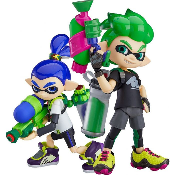 Splatoon / Splatoon 2 Figma Splatoon Boy 10cm DX Edition