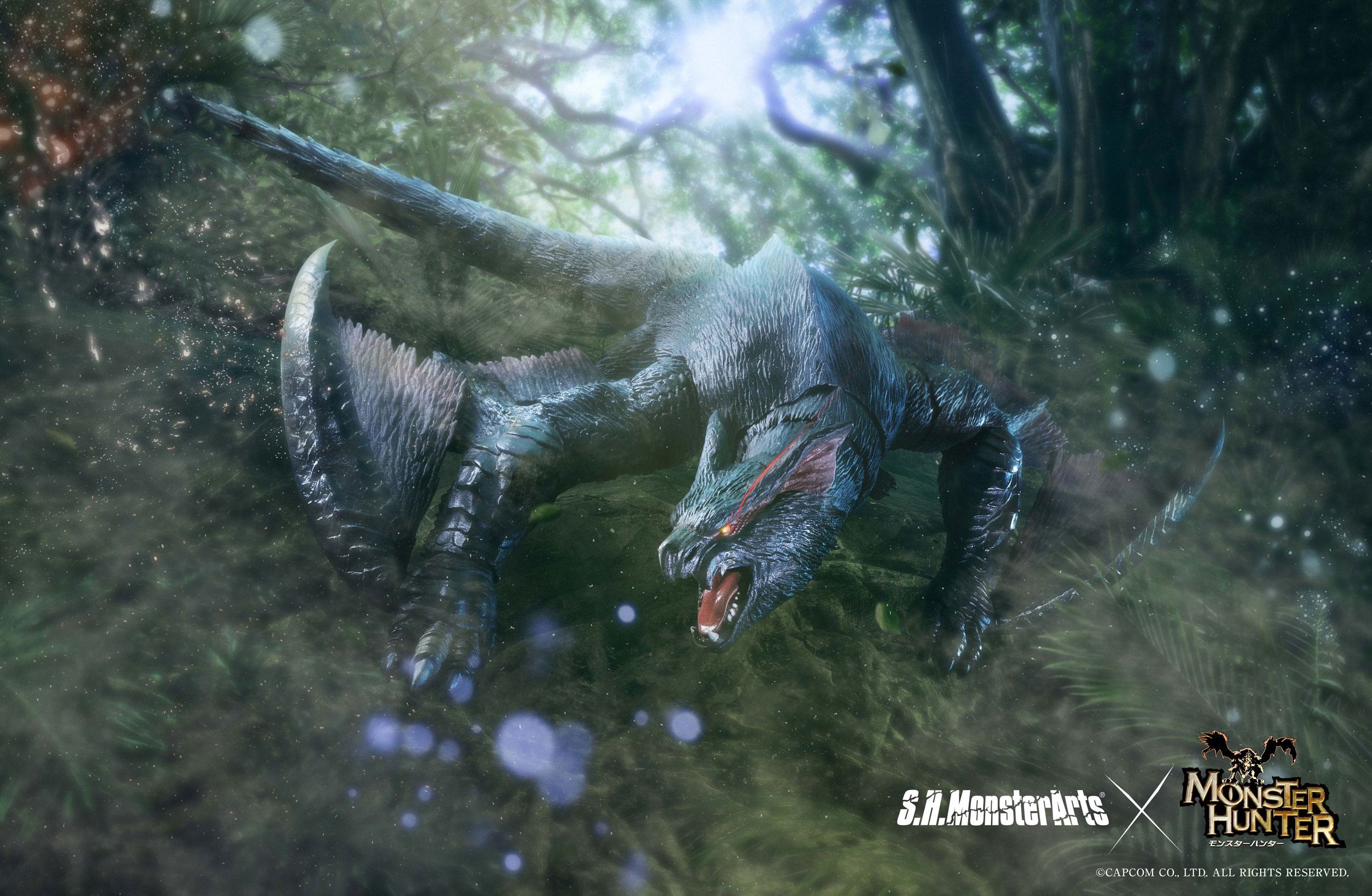 Monster Hunter SH MonsterArts Nargacuga