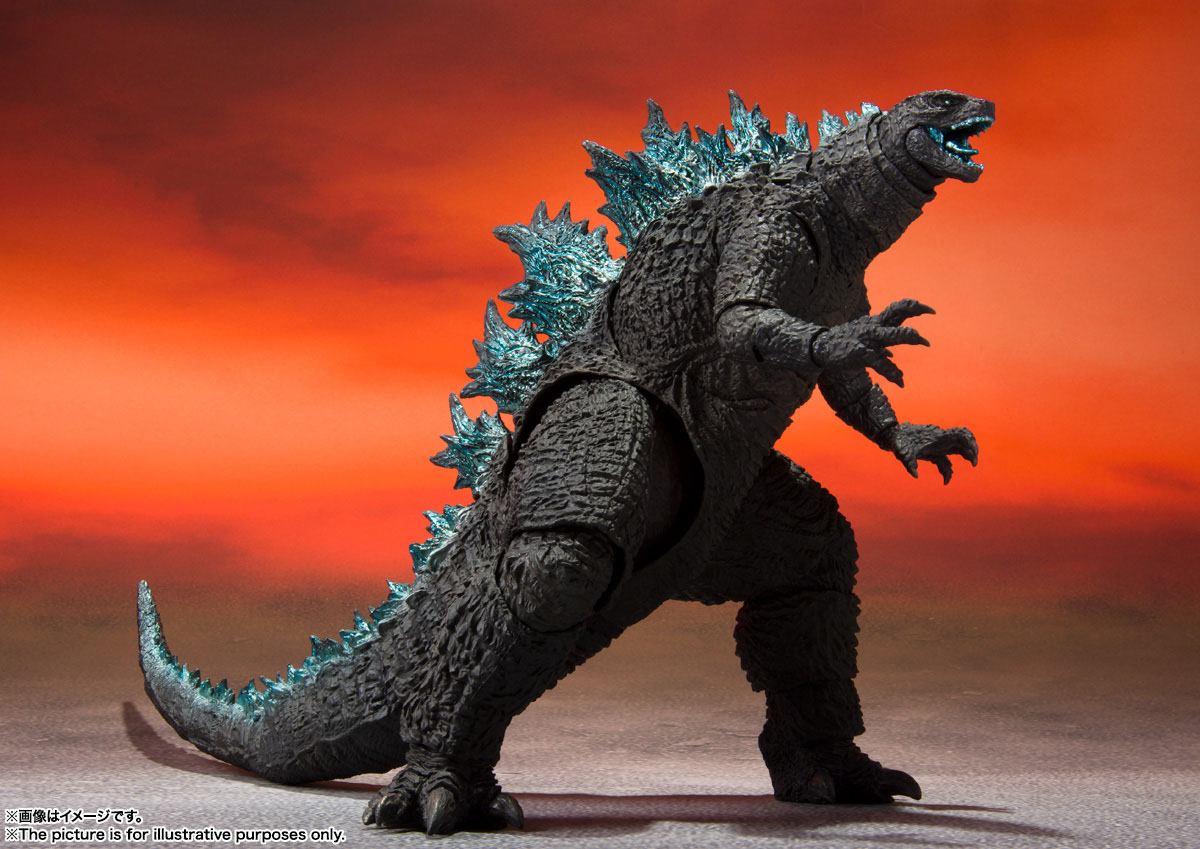*CREASED BOX* Godzilla vs. Kong 2021 SH MonsterArts Action Figure Godzilla