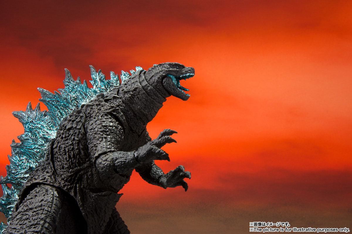 *CREASED BOX* Godzilla vs. Kong 2021 SH MonsterArts Action Figure Godzilla