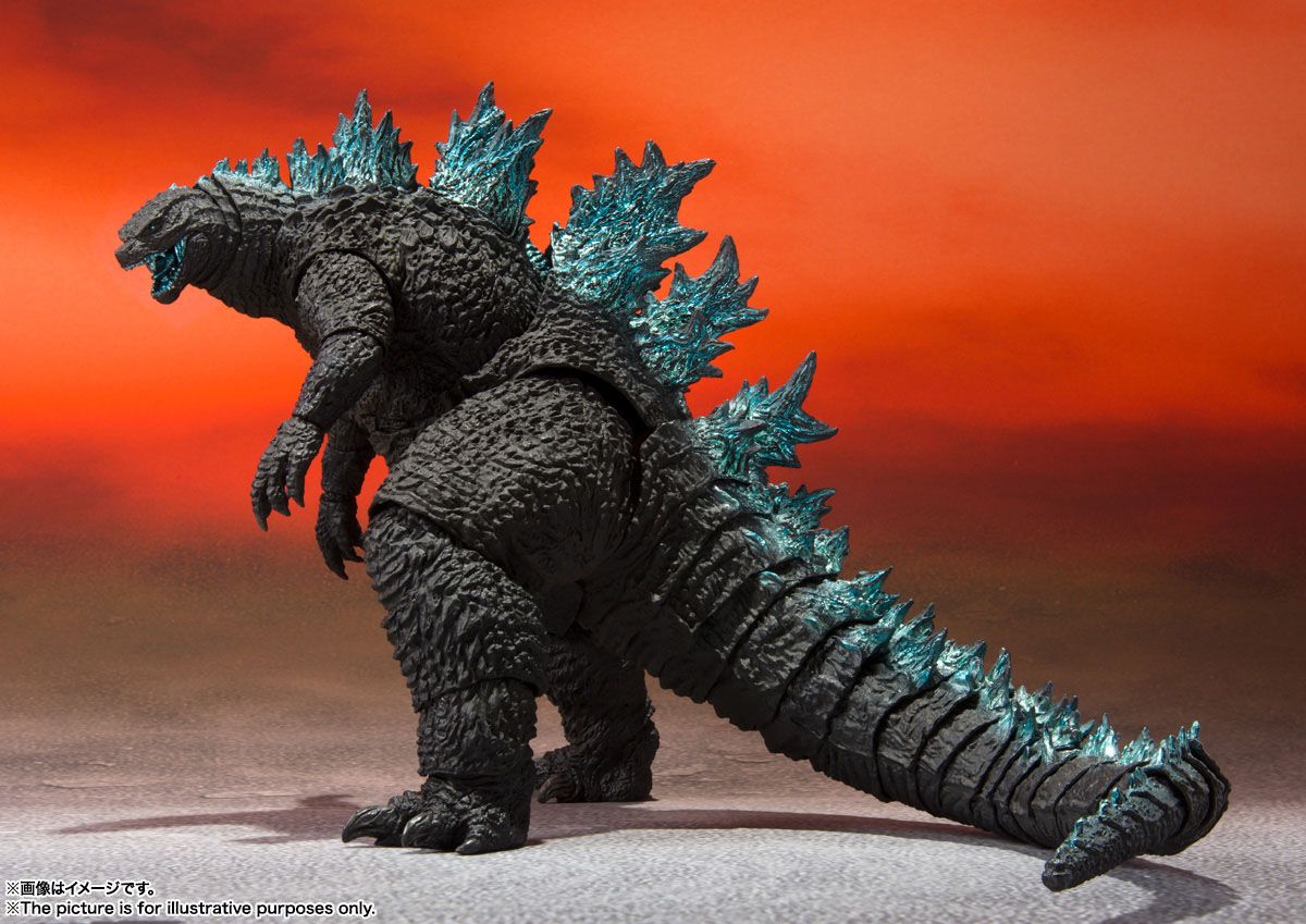 *CREASED BOX* Godzilla vs. Kong 2021 SH MonsterArts Action Figure Godzilla