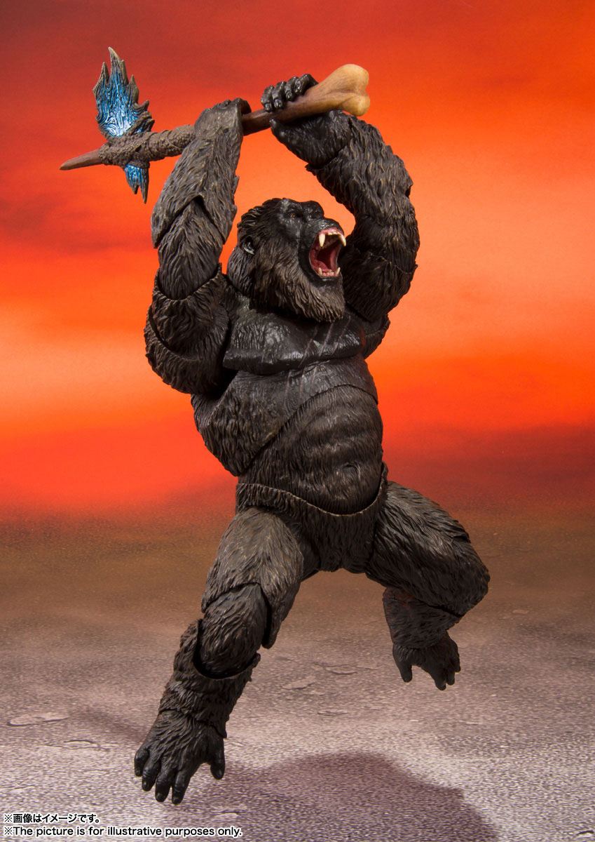 Godzilla vs. Kong 2021 SH MonsterArts Action Figure Kong