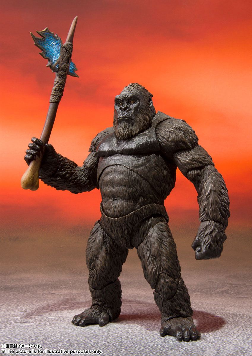 Godzilla vs. Kong 2021 SH MonsterArts Action Figure Kong