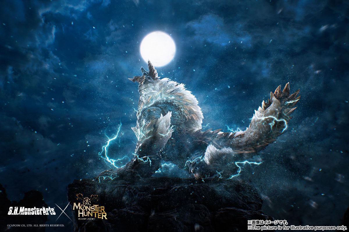 Monster Hunter World Iceborne S.H. MonsterArts Zinogre