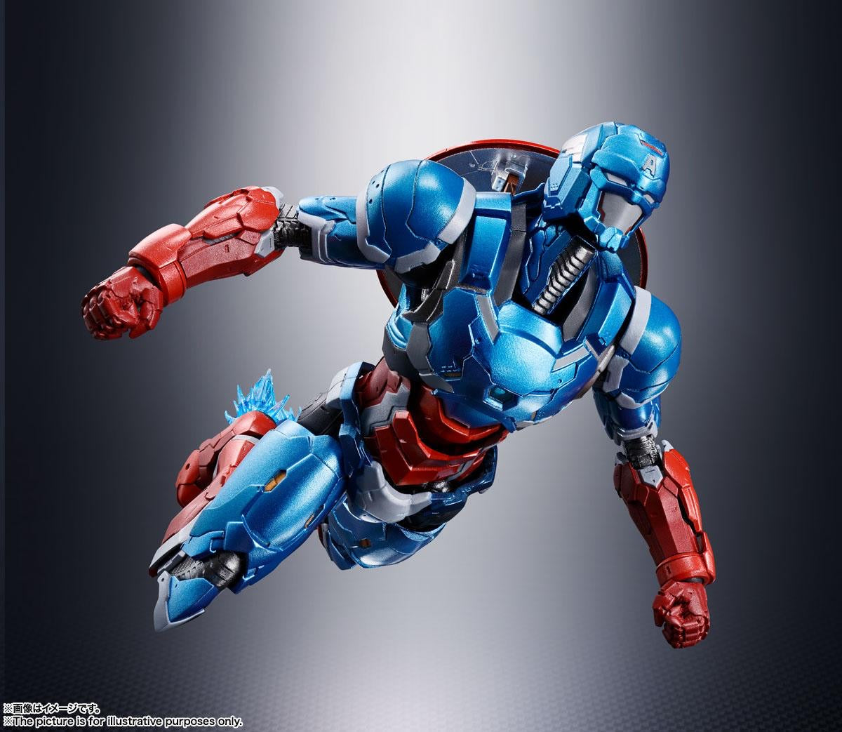 *PRE ORDER* Tech-On Avengers S.H. Figuarts Action Figure Captain America (ETA AUGUST)