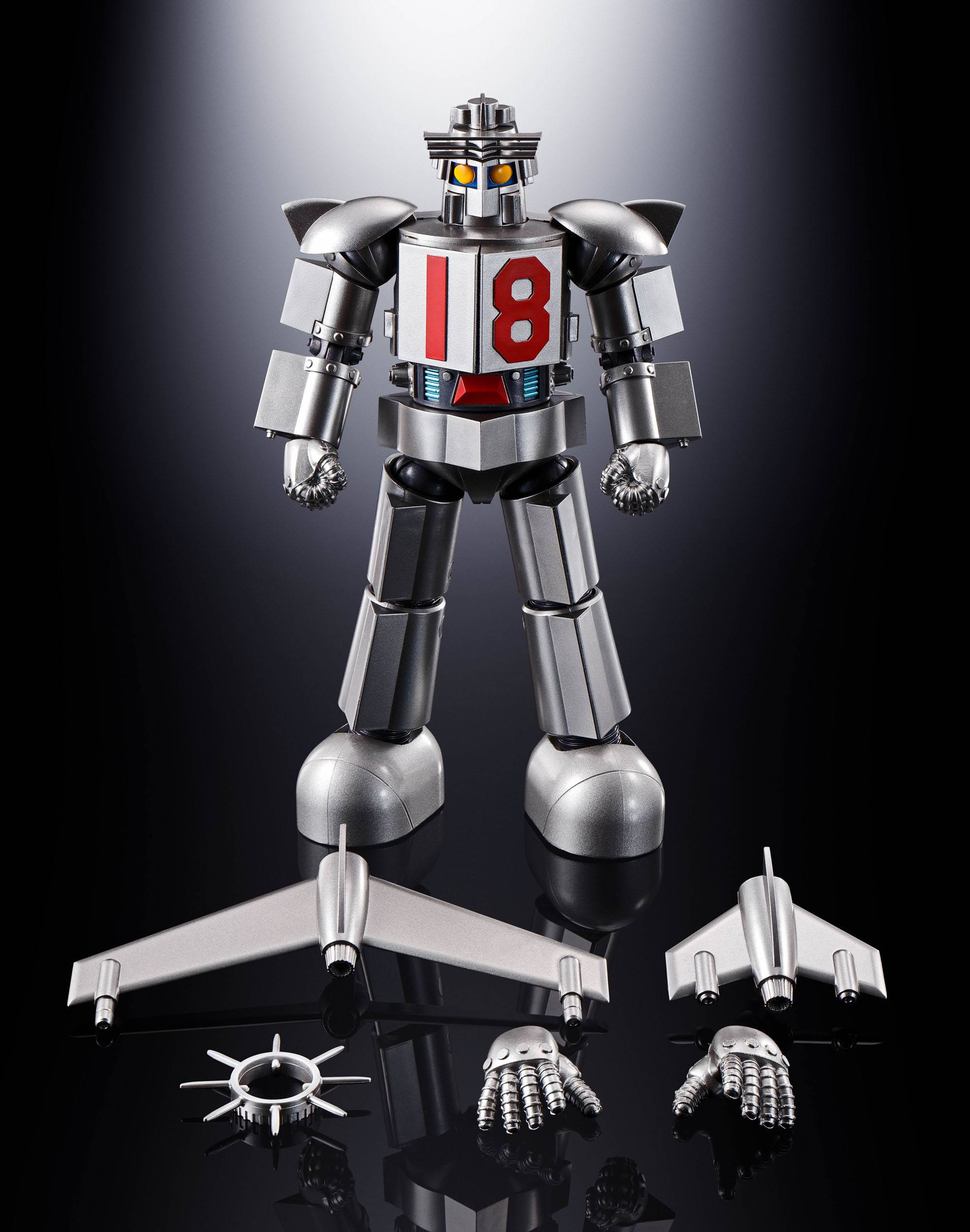 Daitetsujin 17 Soul of Chogokin Action Figure GX-101X One Eight