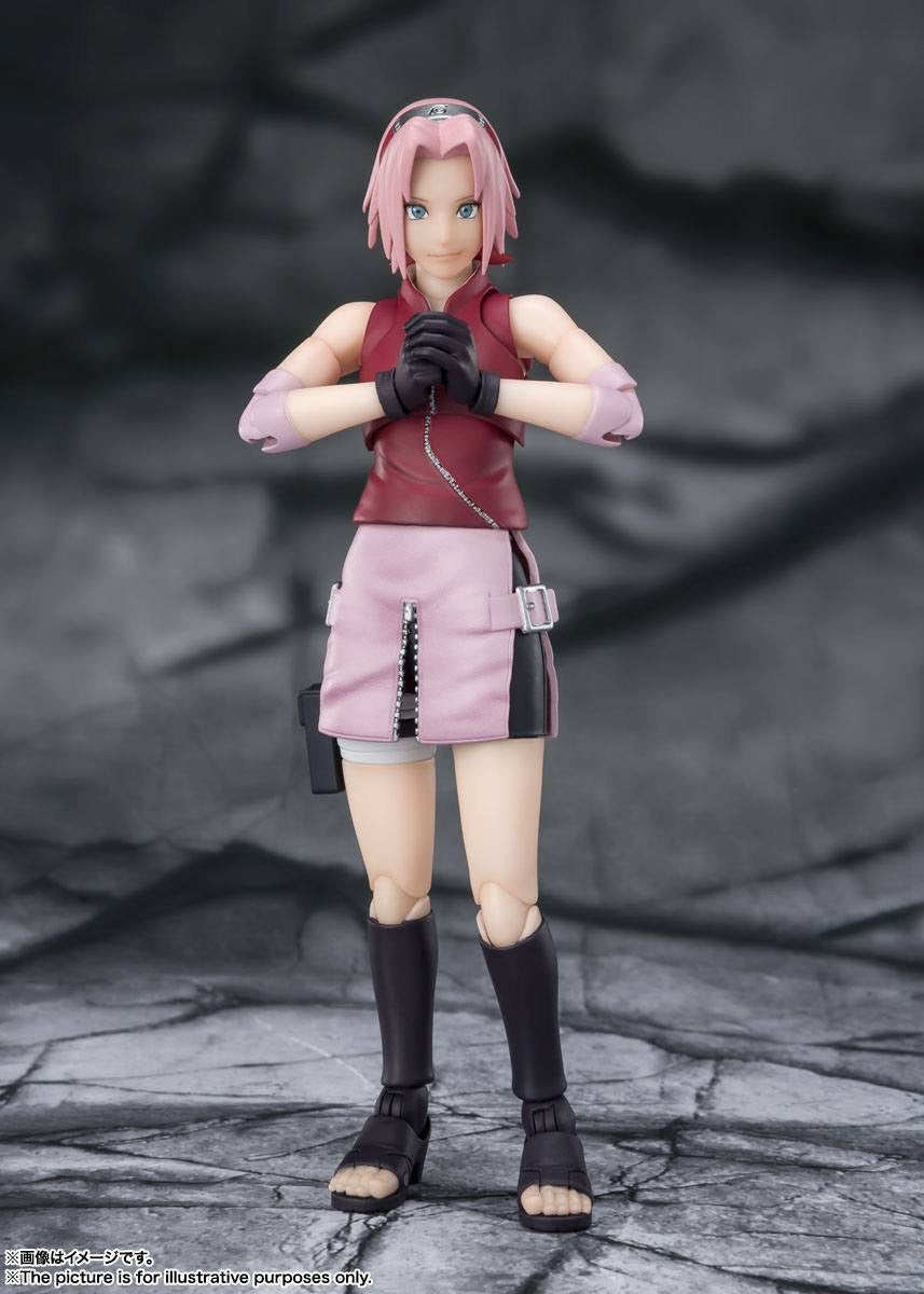 *DAMAGED BOX* Naruto Shippuden SH Figuarts Action Figure Sakura Haruno