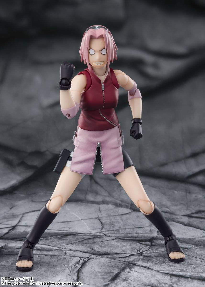 *DAMAGED BOX* Naruto Shippuden SH Figuarts Action Figure Sakura Haruno
