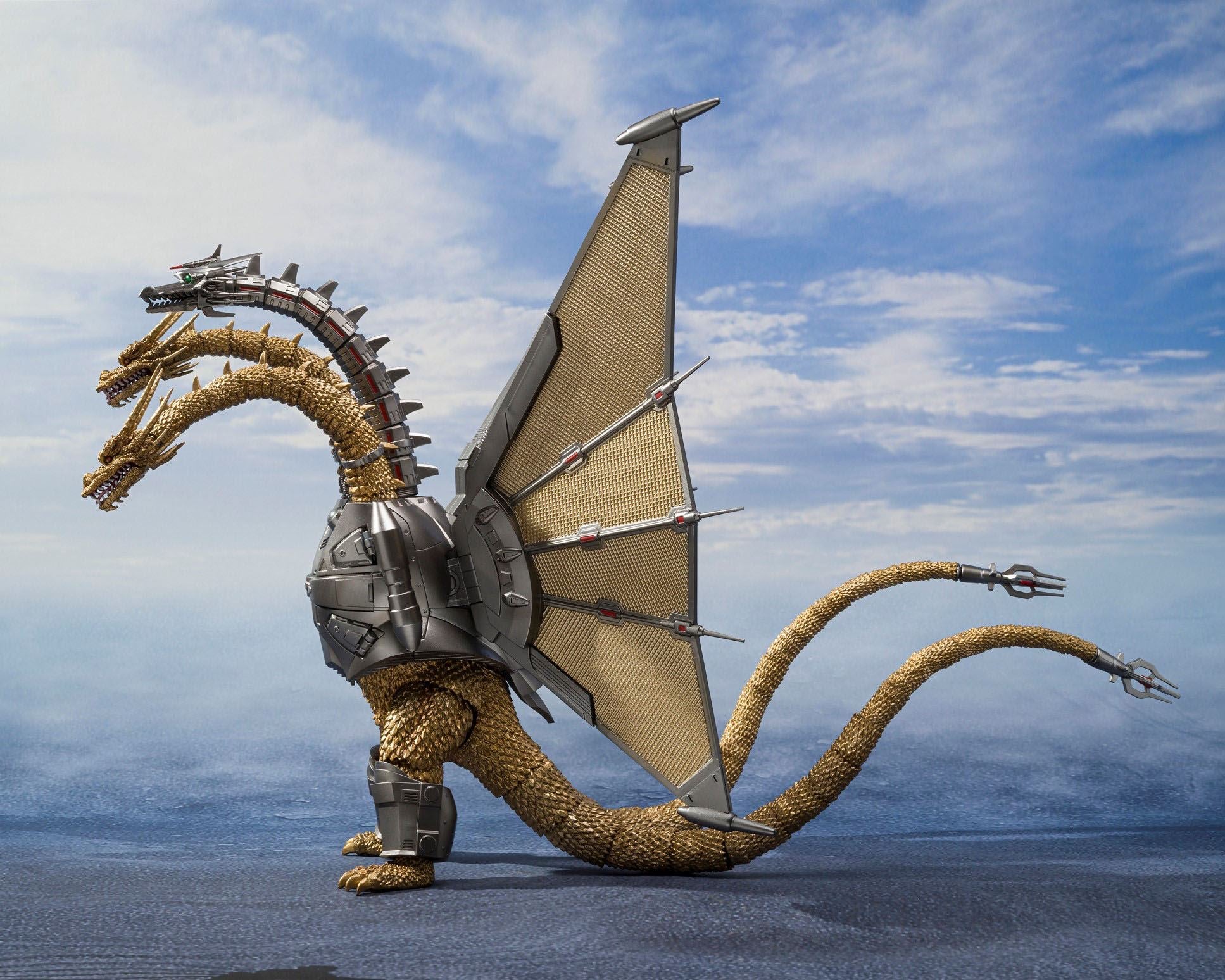 Godzilla vs King Ghidorah SH MonsterArts Mecha Ghidorah Shinjuku Decisive Battle Special Set