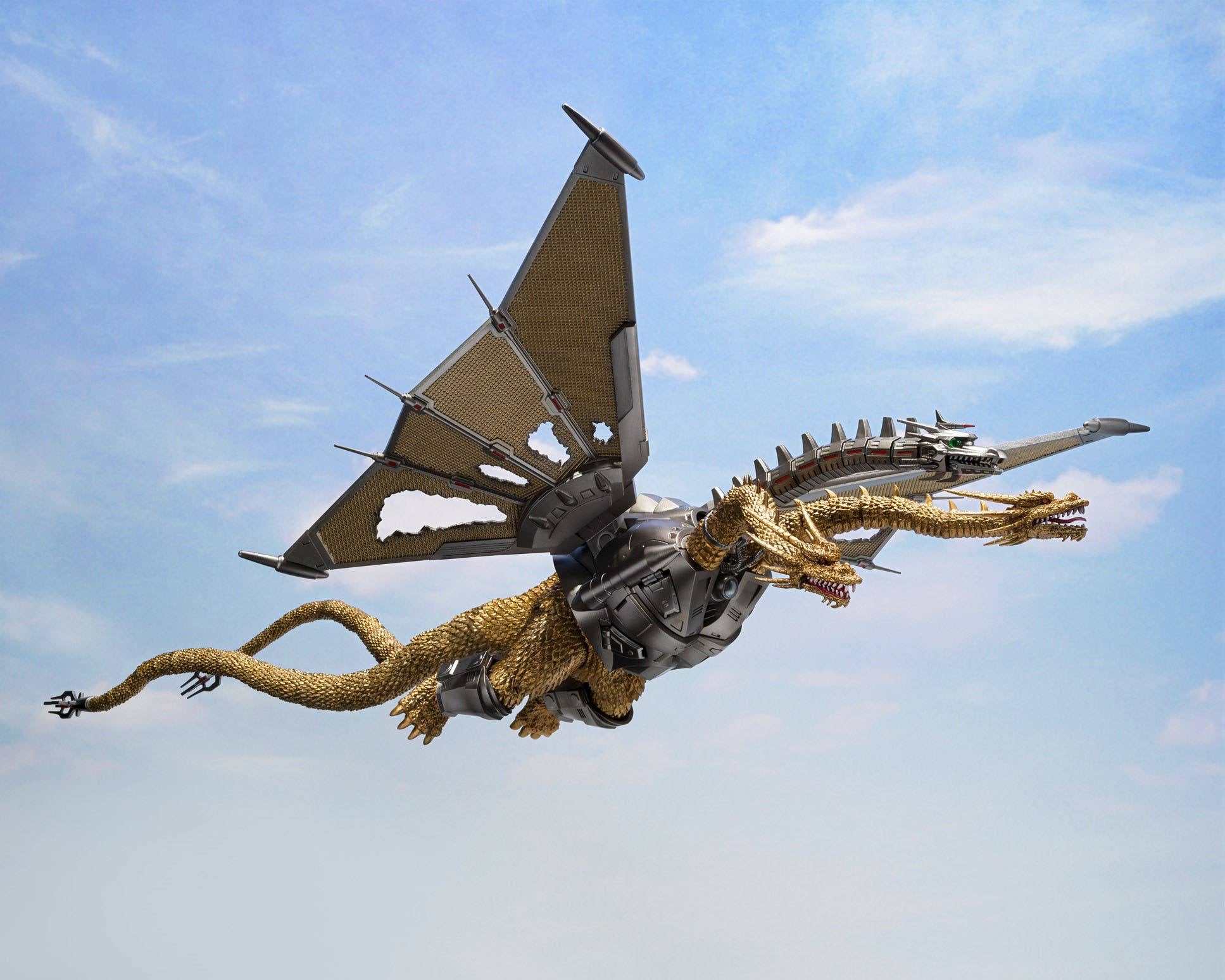 Godzilla vs King Ghidorah SH MonsterArts Mecha Ghidorah Shinjuku Decisive Battle Special Set