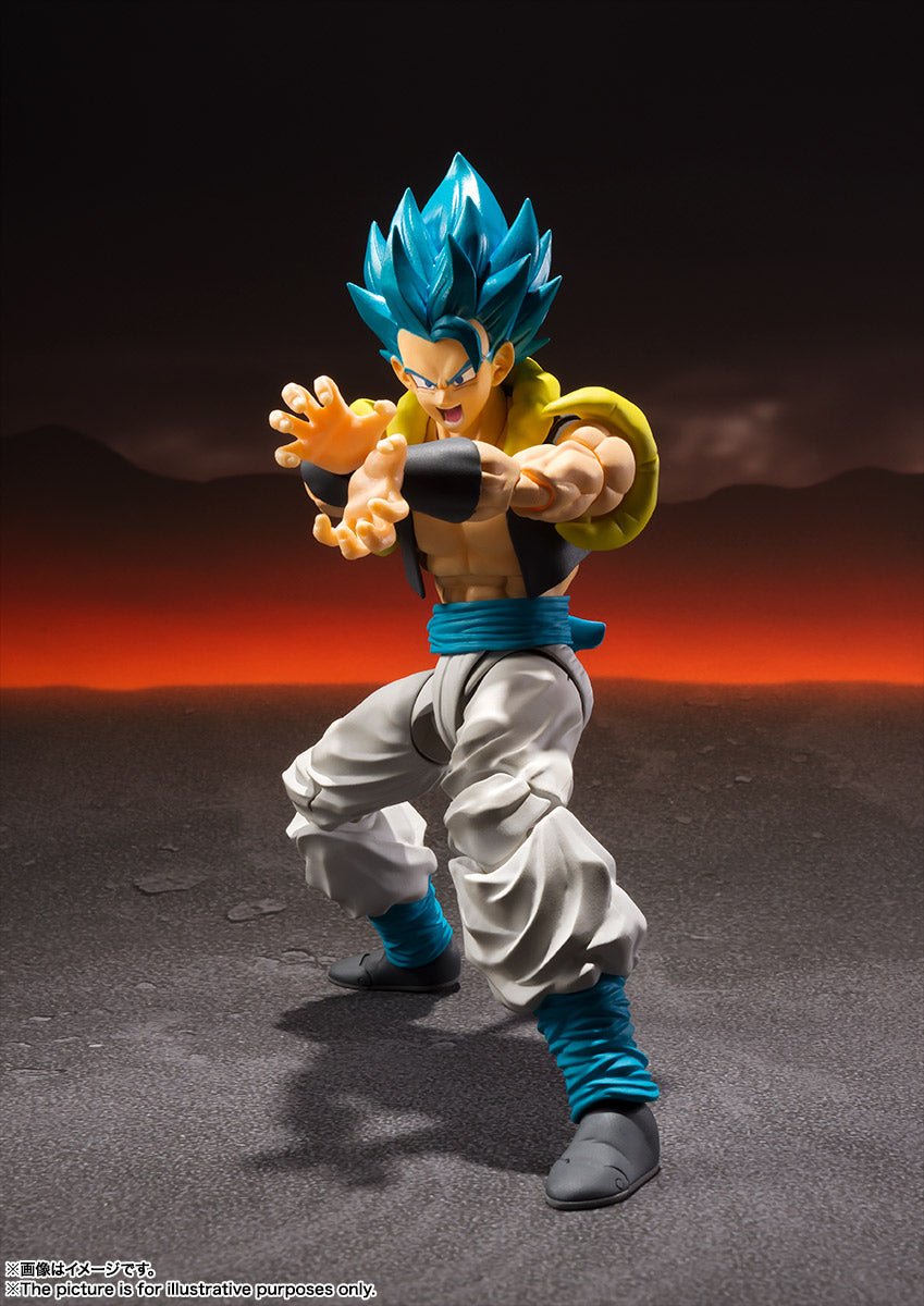DRAGONBALL SUPER SAIYAN GOD GOGETA SH FIGUARTS