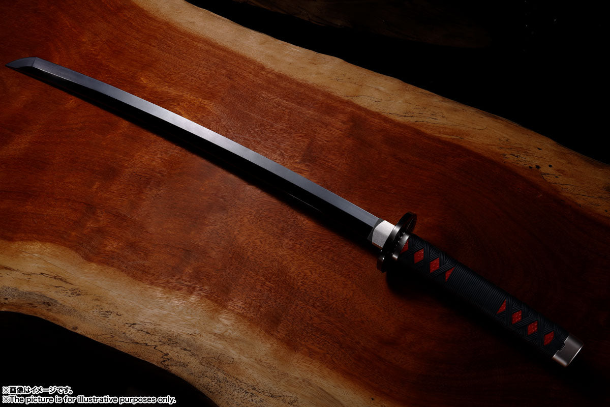 Bandai Demon Slayer: Kimetsu no Yaiba Proplica Replica 1/1 Nichirin Sword (Tanjiro Kamado) 88 cm