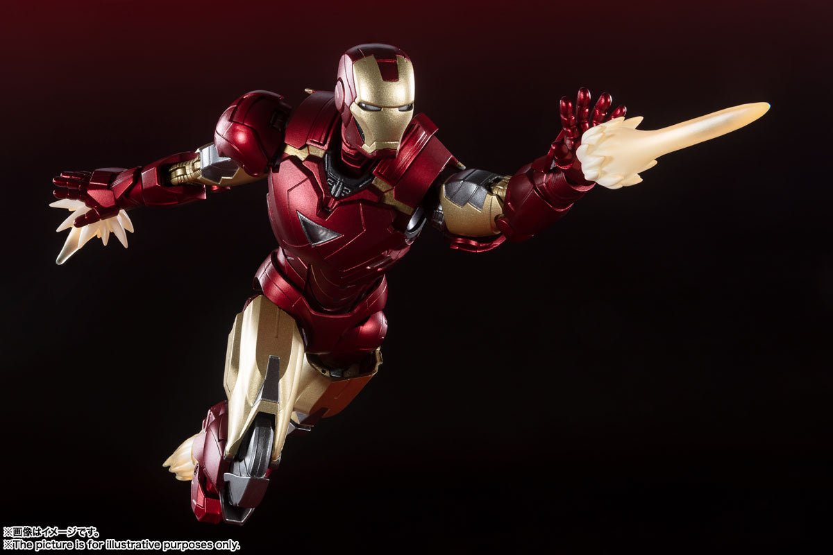 Avengers Assemble SH Figuarts Iron Man Mark 6 - Battle of New York Edition