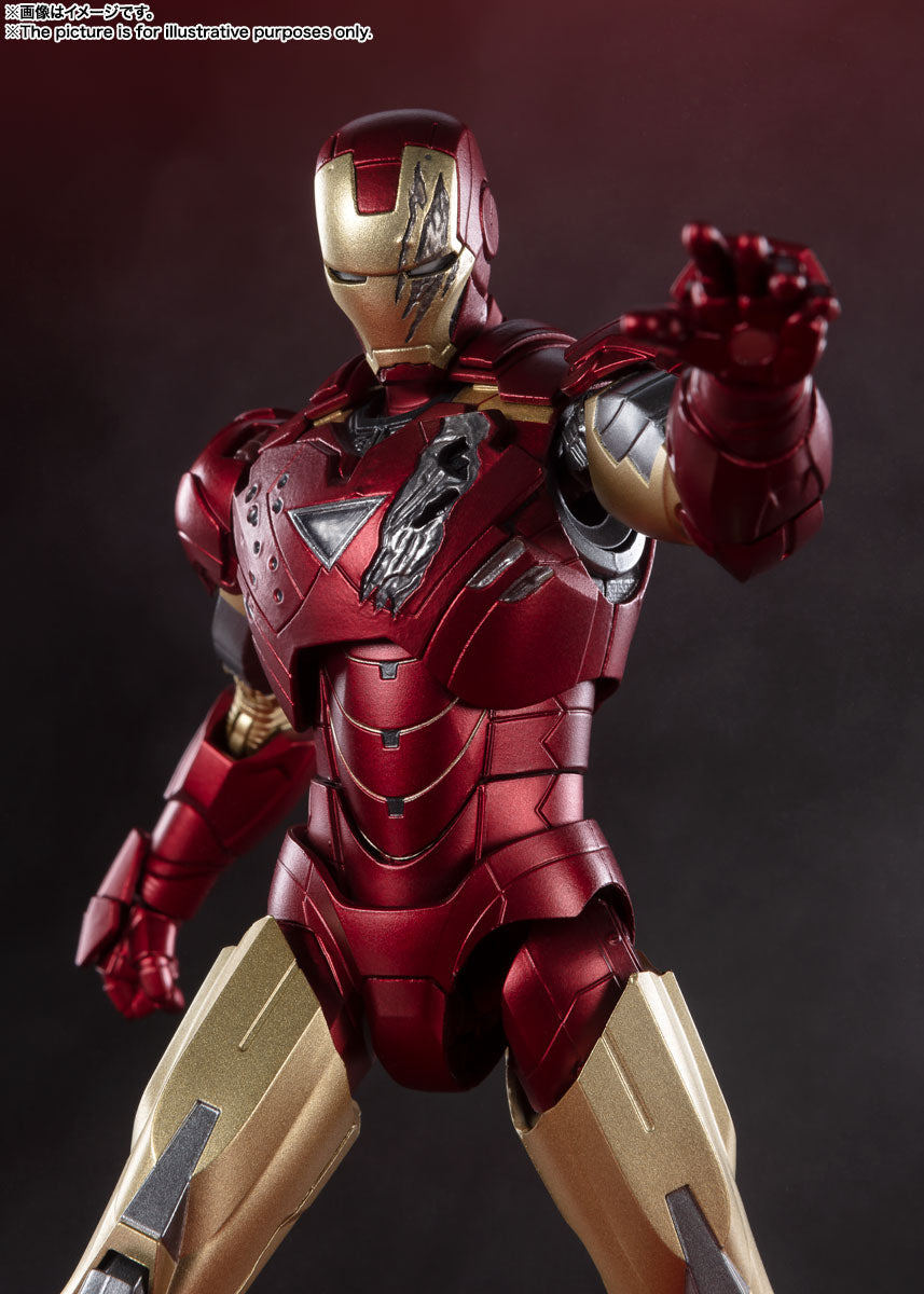Avengers Assemble SH Figuarts Iron Man Mark 6 - Battle of New York Edition