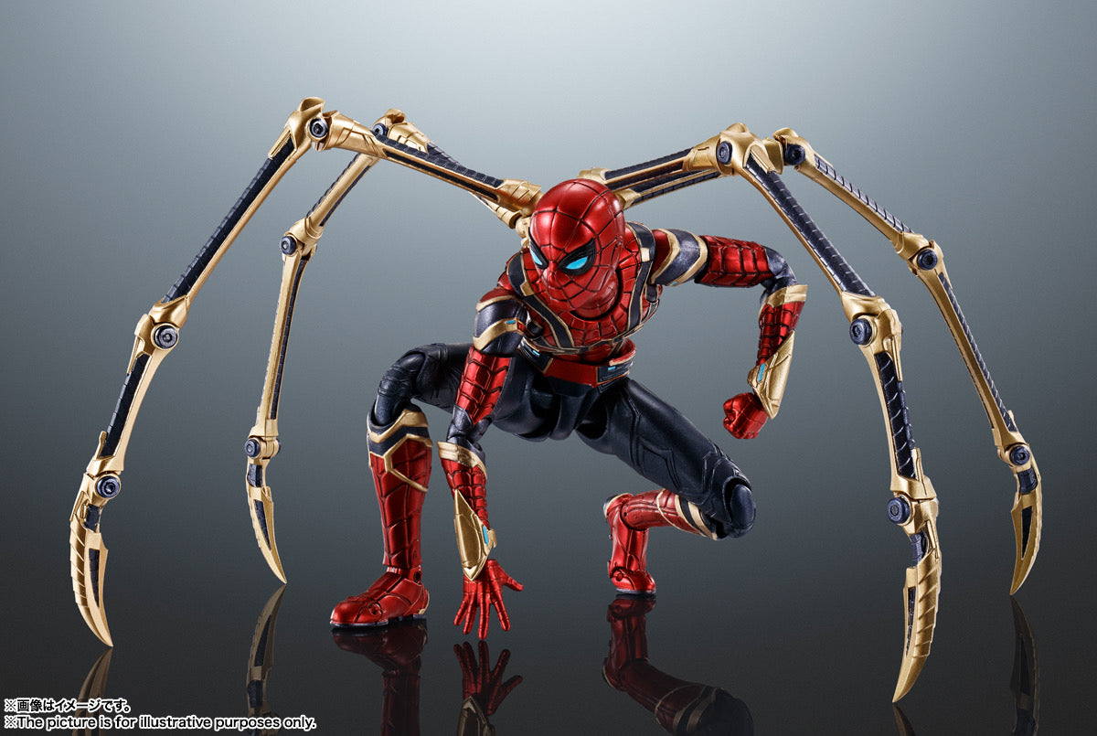 *PRE ORDER* Spider-Man: No Way Home SH Figuarts Action Figure Iron Spider-Man (ETA JUNE)