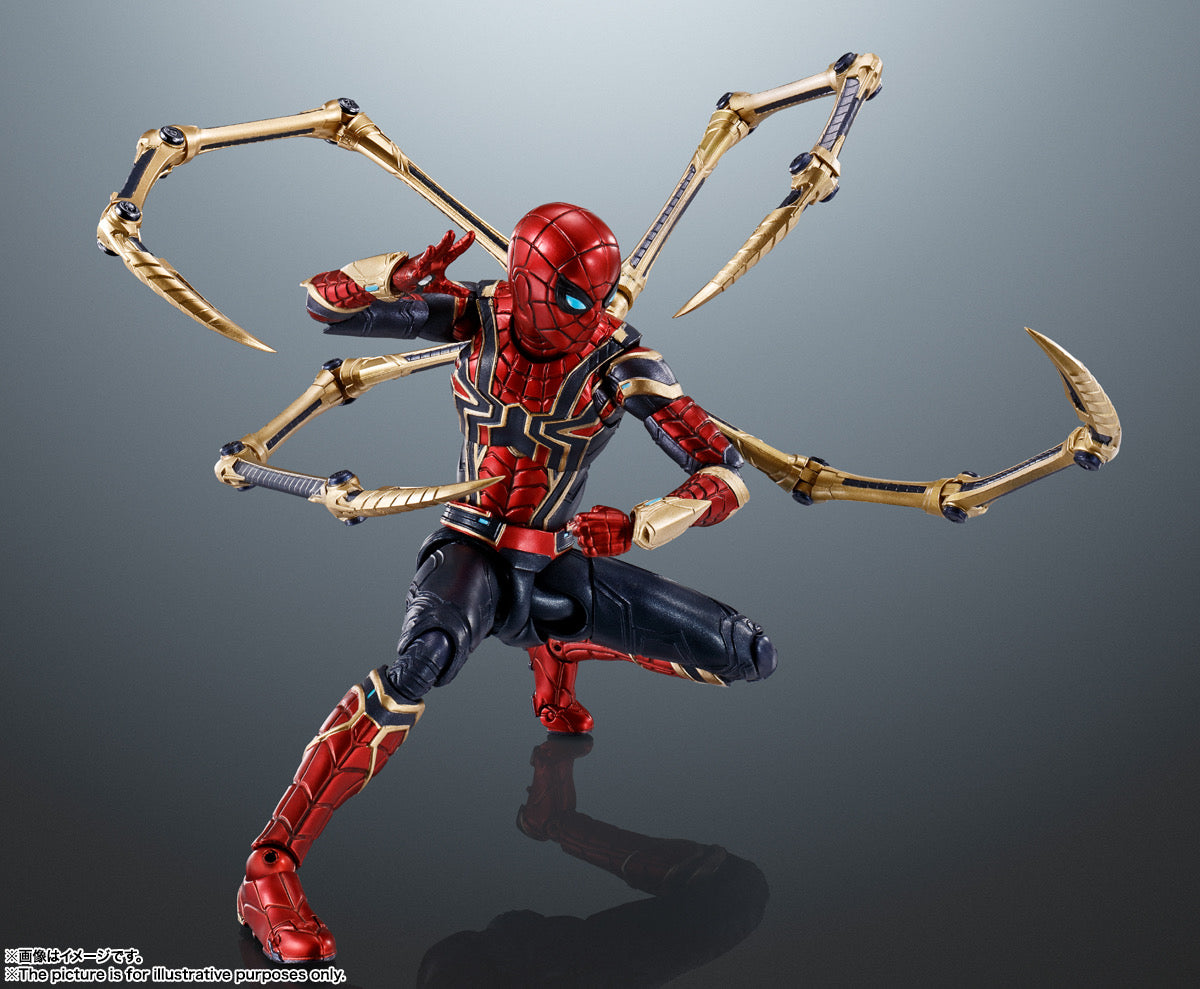 *PRE ORDER* Spider-Man: No Way Home SH Figuarts Action Figure Iron Spider-Man (ETA JUNE)