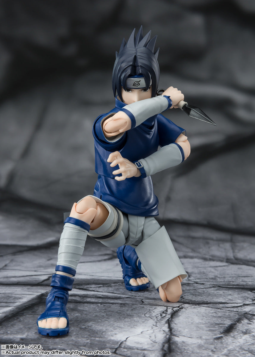 Naruto SH FIGUARTS Sasuke Uchiha - Genius ninja with Uchiha blood