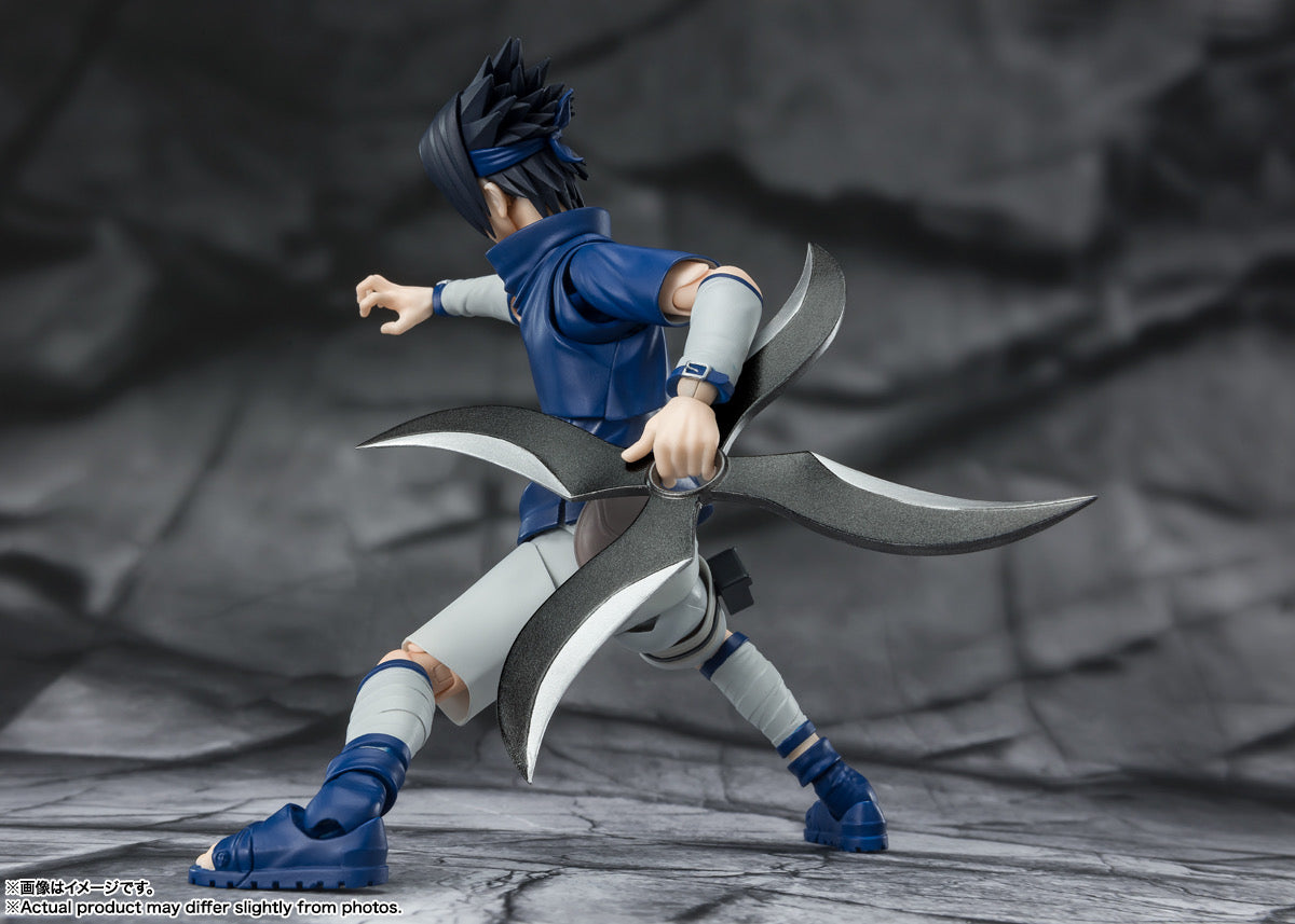 Naruto SH FIGUARTS Sasuke Uchiha - Genius ninja with Uchiha blood