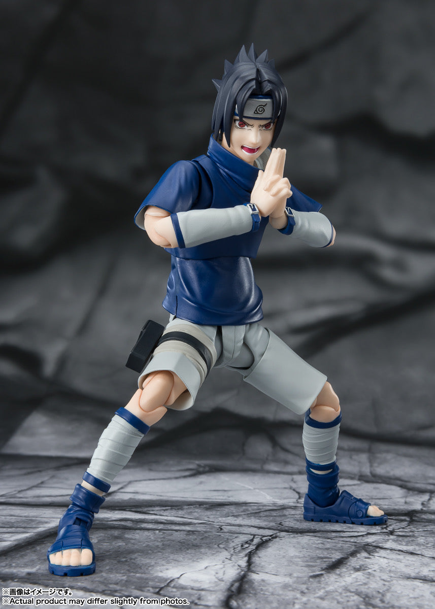 Naruto SH FIGUARTS Sasuke Uchiha - Genius ninja with Uchiha blood