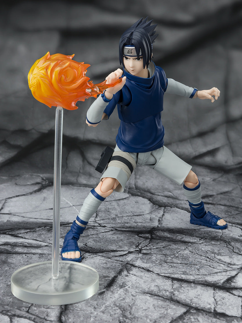 Naruto SH FIGUARTS Sasuke Uchiha - Genius ninja with Uchiha blood