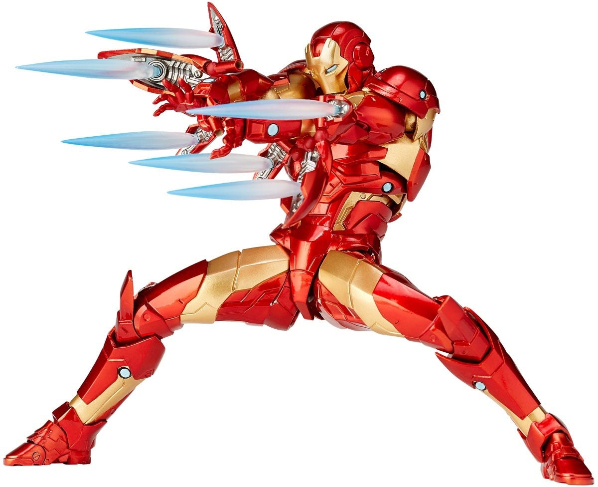 Amazing Yamaguchi Revoltech No.013 Iron Man Bleeding Edge Armor