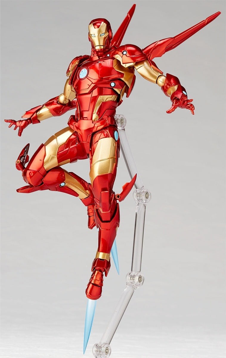 Amazing Yamaguchi Revoltech No.013 Iron Man Bleeding Edge Armor