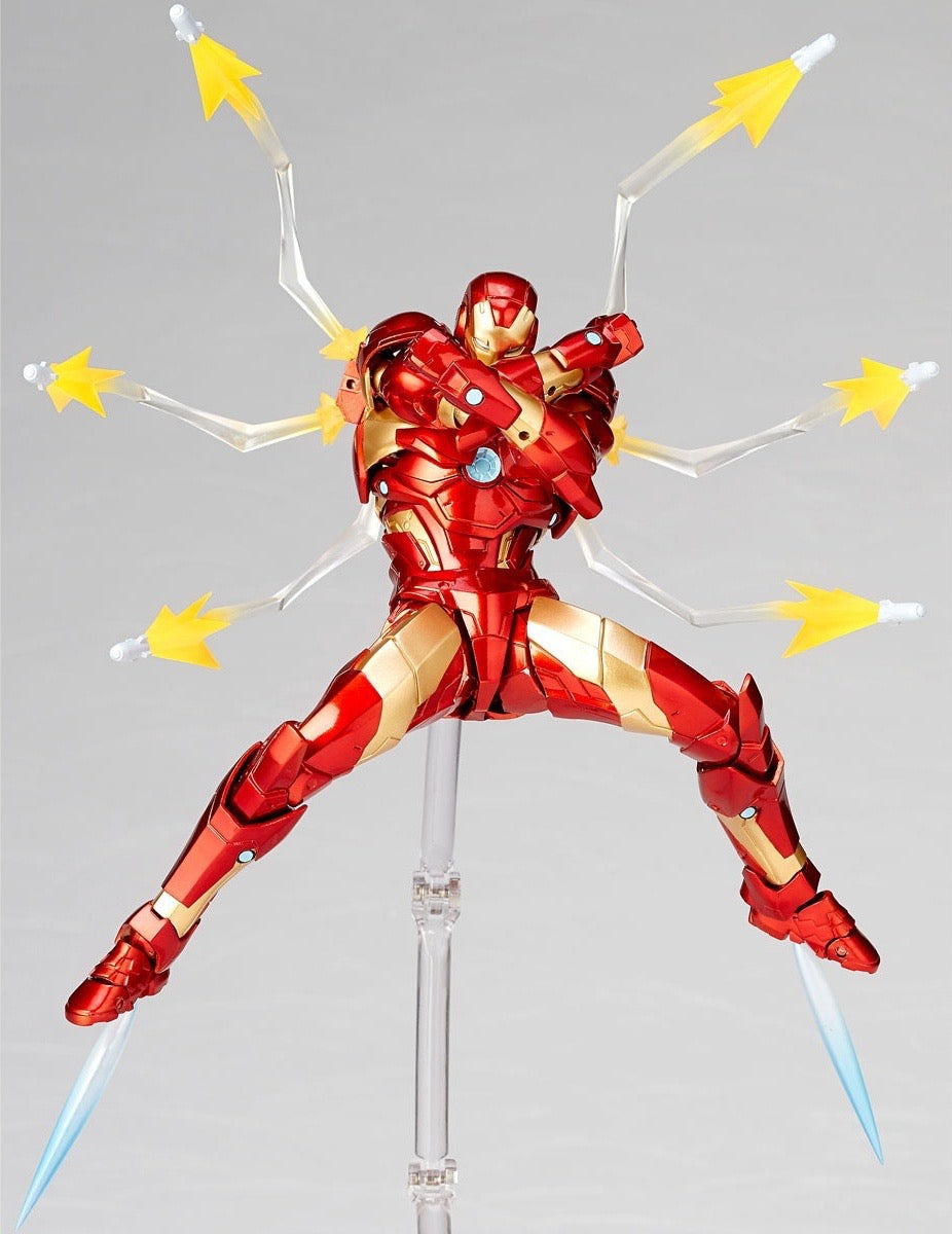 Amazing Yamaguchi Revoltech No.013 Iron Man Bleeding Edge Armor