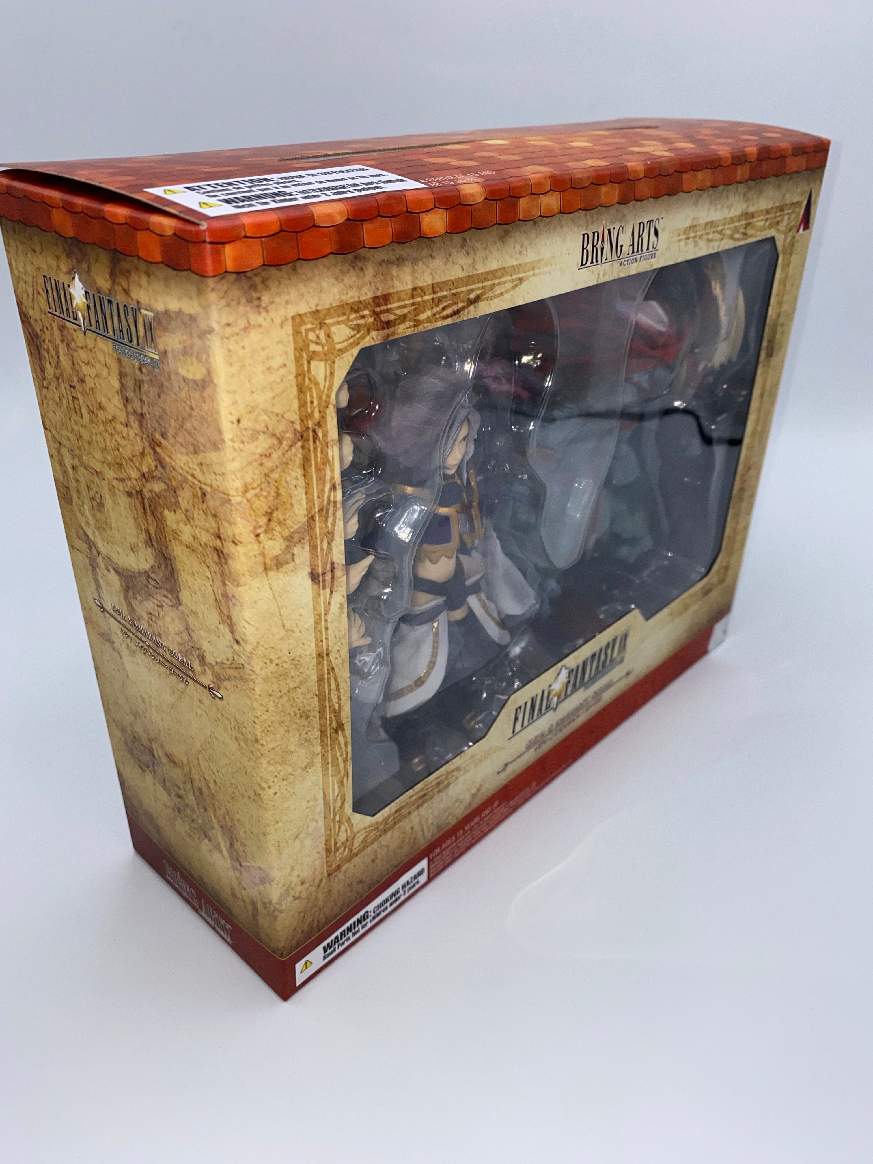 FINAL FANTASY IX BRING ARTS - KUJA & AMARANT CORAL SET