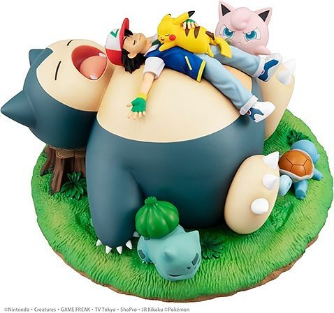 Pokemon - Goodnight Snorlax G.E.M.EX Series PVC Statue