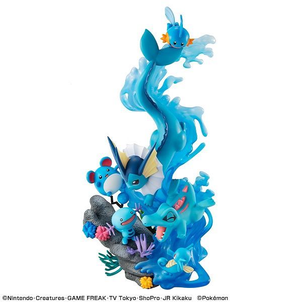 Pokemon - Water Type Gathering! G.E.M.EX Series PVC Statue