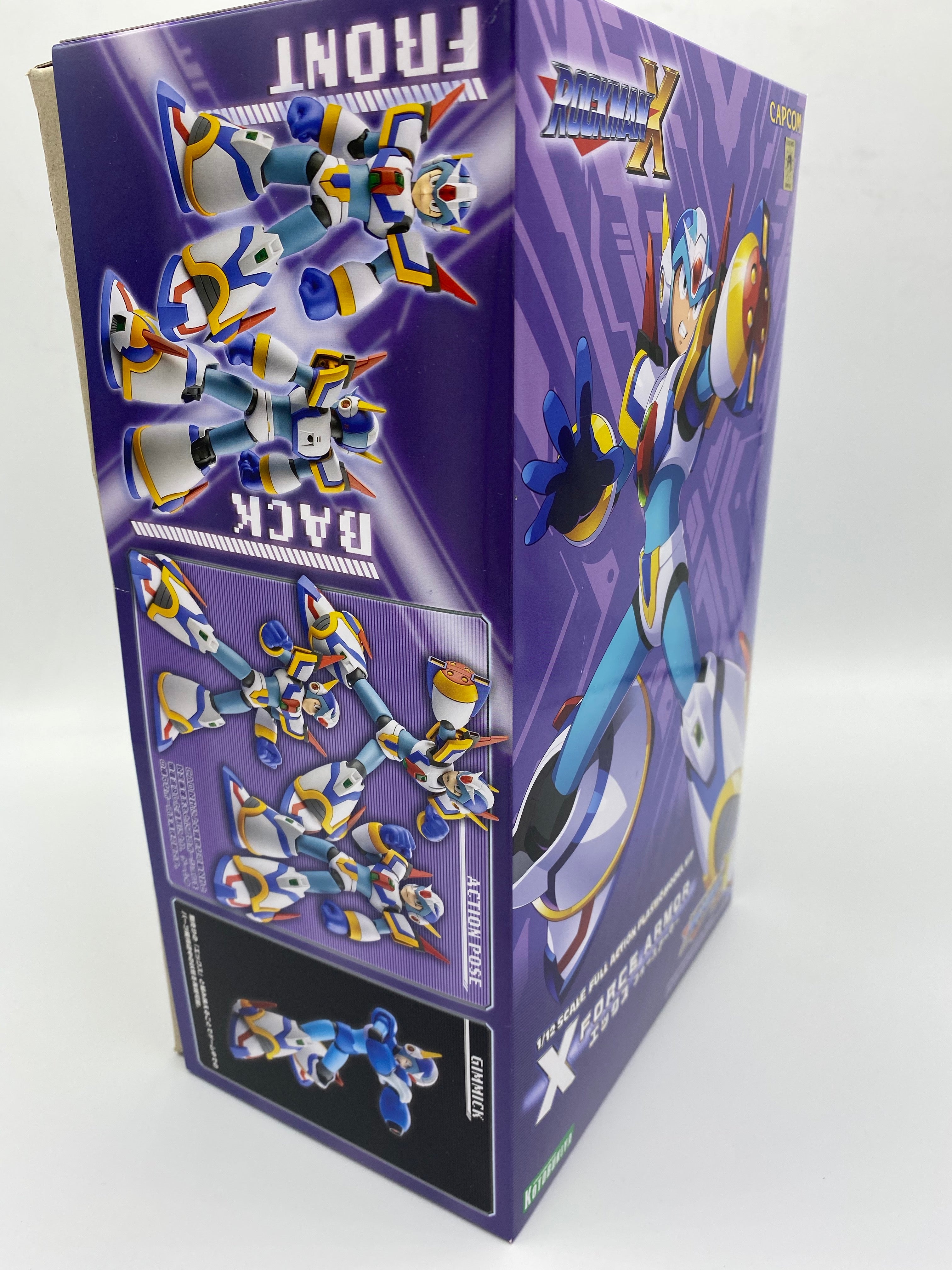 Mega Man X 1/12 X Force Armour Version Model Kit