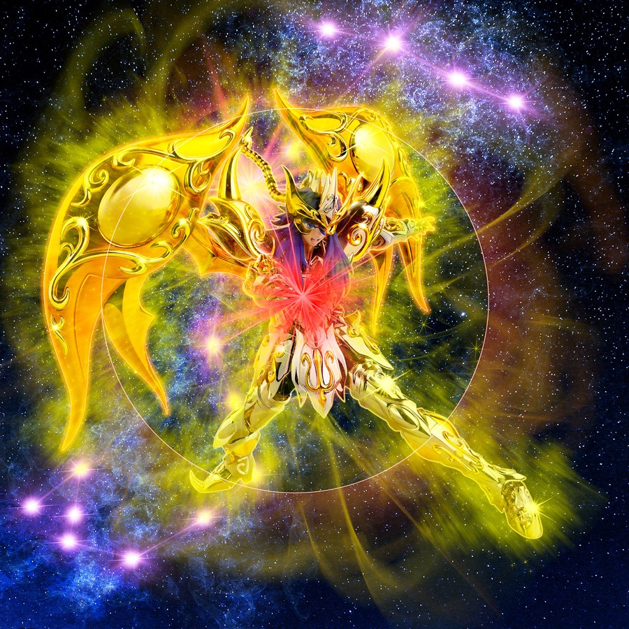 SAINT SEIYA SAINT MYTH CLOTH EX MILO SCORPIO SOUL OF GOLD