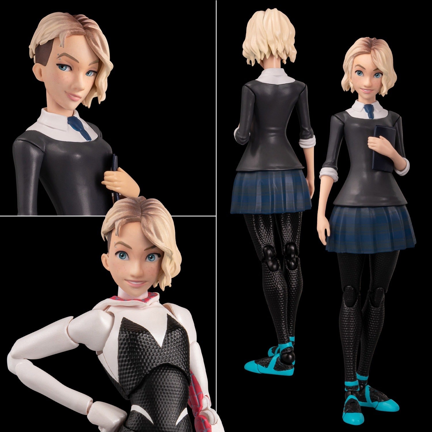 Sentinel Spider-Man: Into the Spider-Verse SV-ACTION Spider-Gwen & Spider-Ham