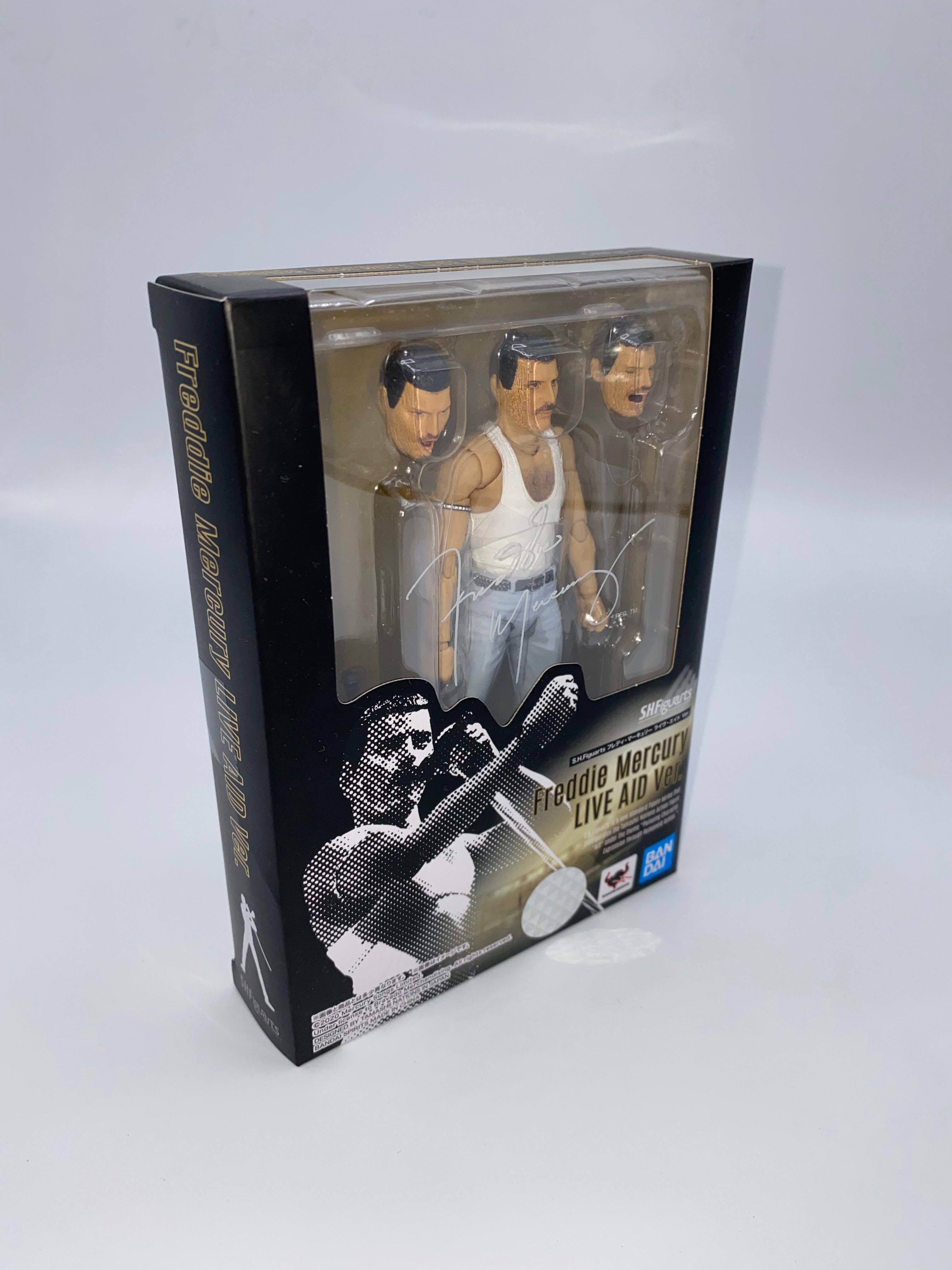 Freddie Mercury S.H.Figuarts Live Aid Ver.