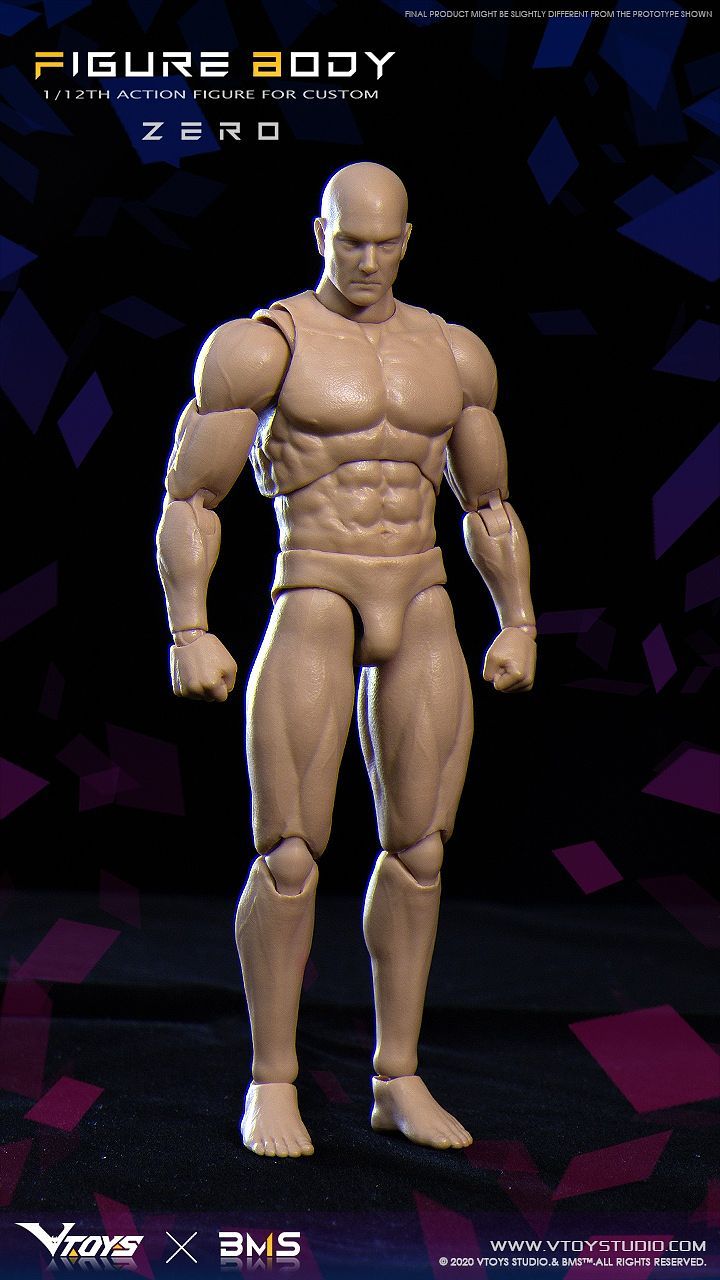 VTOYS X BMS 1/12 ACTION FIGURE BODY ZERO