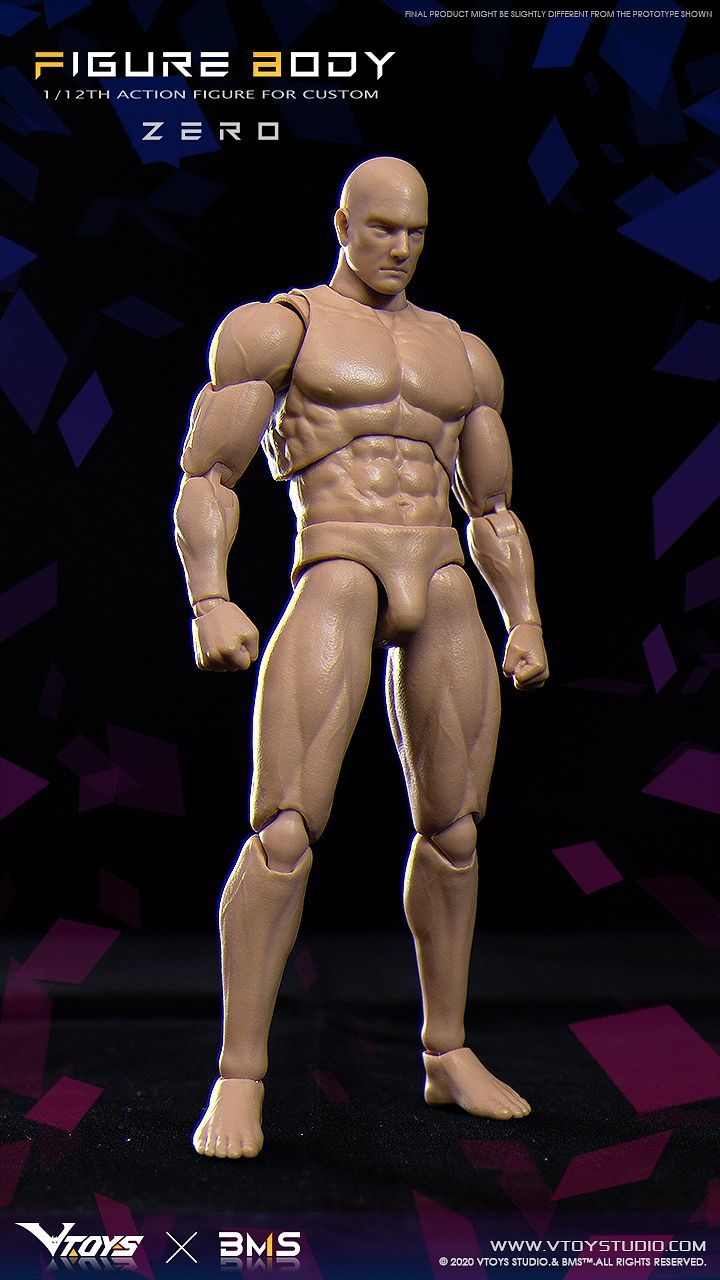 VTOYS X BMS 1/12 ACTION FIGURE BODY ZERO