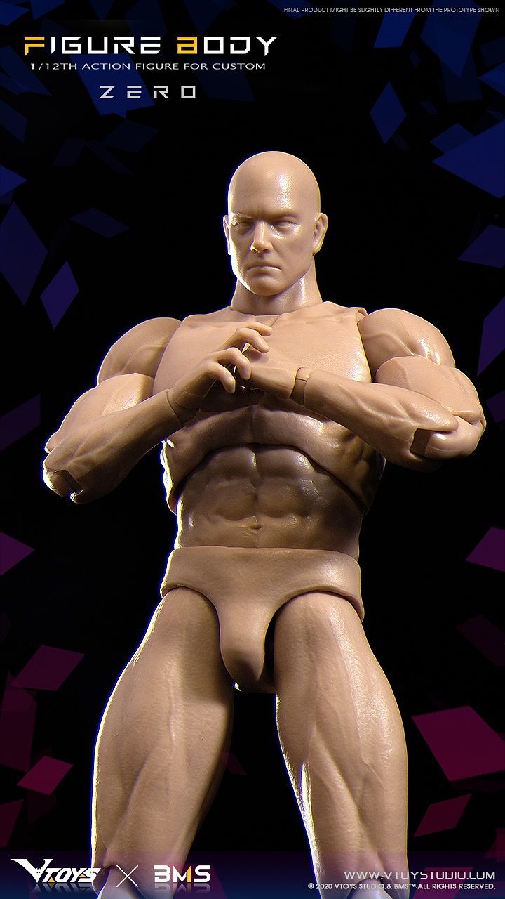 VTOYS X BMS 1/12 ACTION FIGURE BODY ZERO