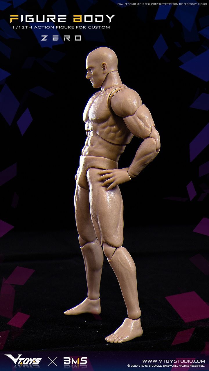 VTOYS X BMS 1/12 ACTION FIGURE BODY ZERO
