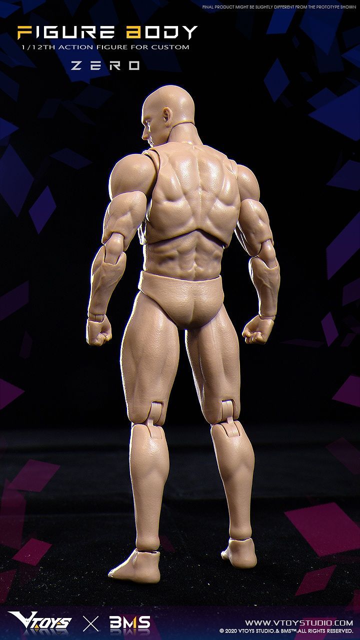 VTOYS X BMS 1/12 ACTION FIGURE BODY ZERO