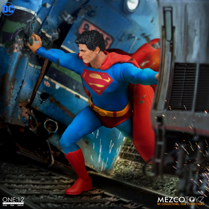 MEZCO ONE:12 COLLECTIVE Superman - Man of Steel Edition