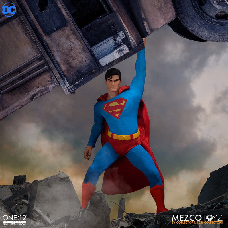 MEZCO ONE:12 COLLECTIVE Superman - Man of Steel Edition