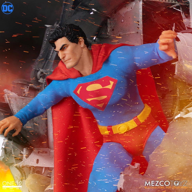 MEZCO ONE:12 COLLECTIVE Superman - Man of Steel Edition