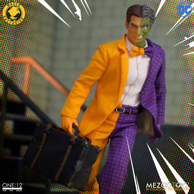 MEZCO ONE:12 COLLECTIVE Golden Age Batman vs Two-Face Boxed Set