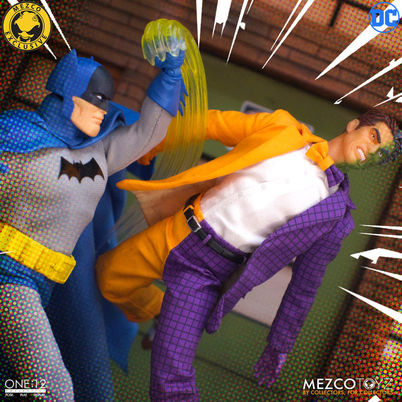 MEZCO ONE:12 COLLECTIVE Golden Age Batman vs Two-Face Boxed Set