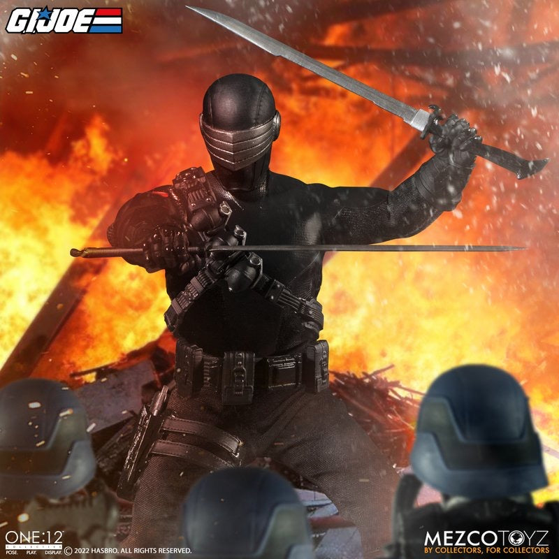 MEZCO ONE:12 COLLECTIVE G.I. Joe: Snake Eyes - Deluxe Edition